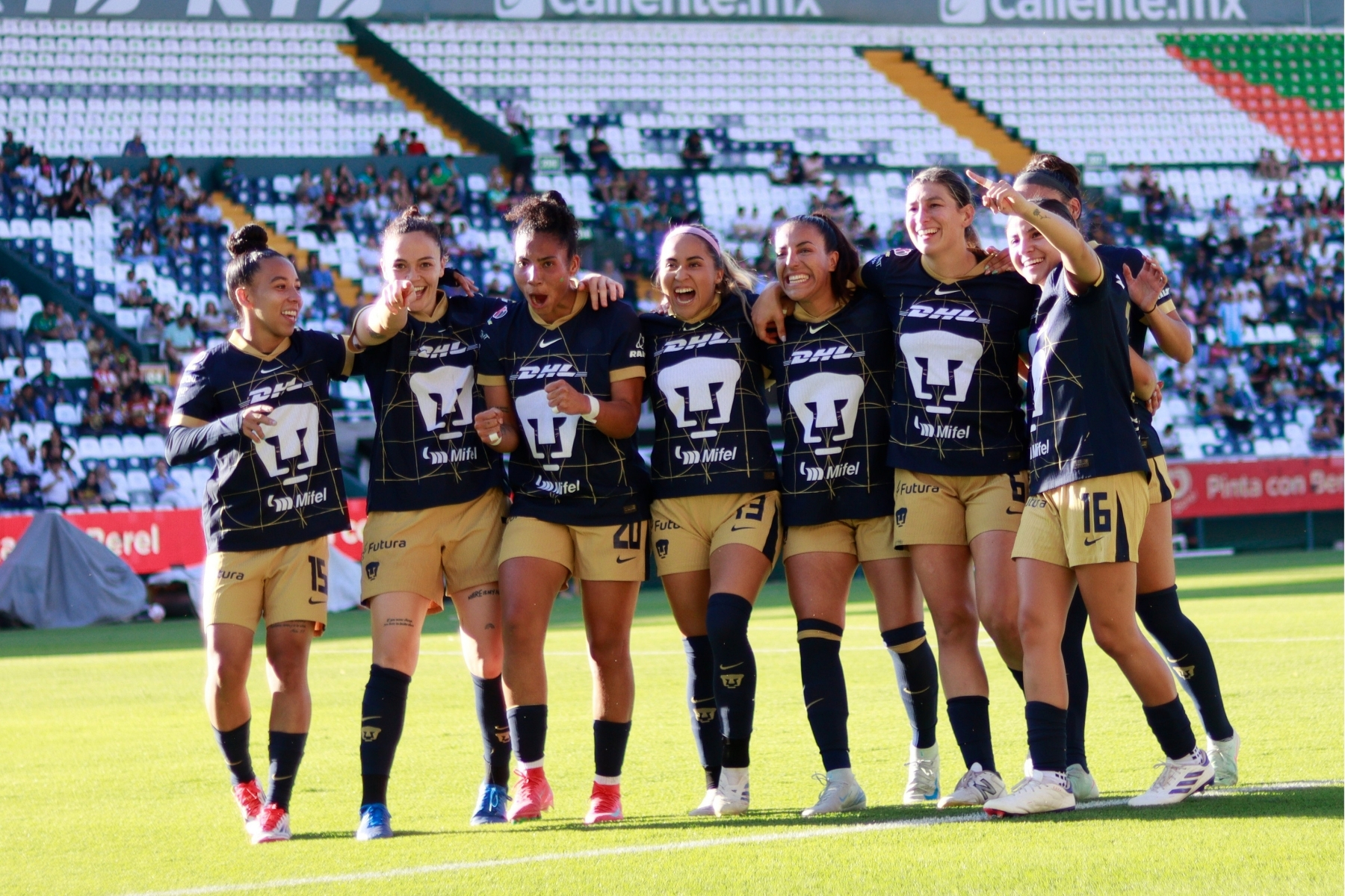 León Femenil vs Pumas Femenil Clausura 2025